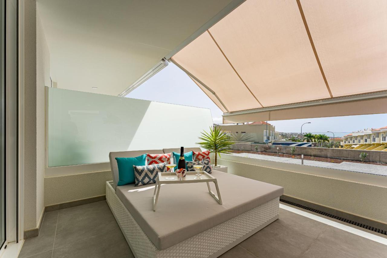 Modern New Apartment Las Terrazas De Costa Adeje. Heated Pool, Big Terrace And Private Parking Экстерьер фото