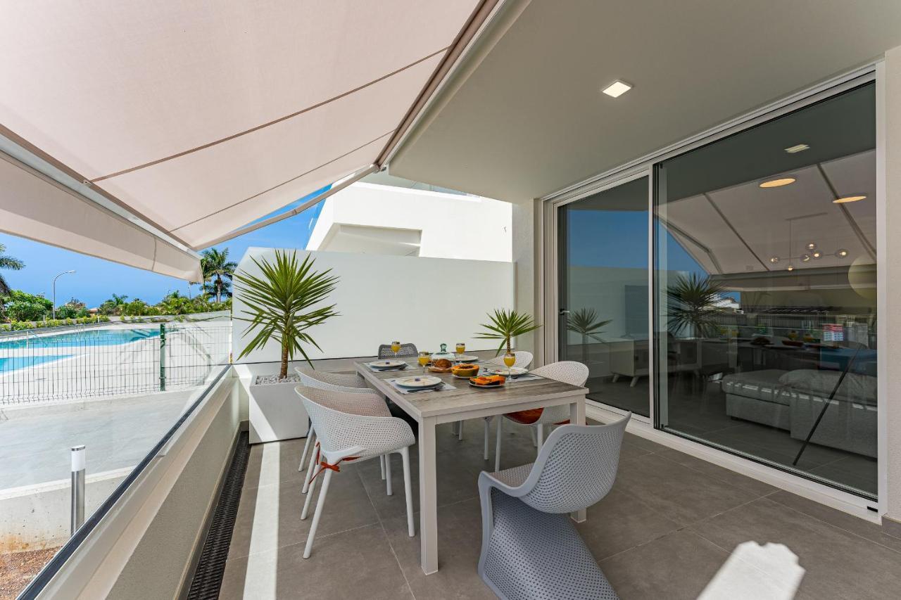 Modern New Apartment Las Terrazas De Costa Adeje. Heated Pool, Big Terrace And Private Parking Экстерьер фото